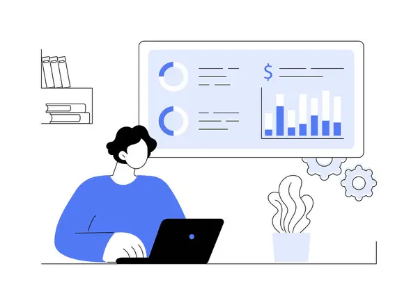 Detective analyzing fraud case data