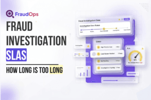 Graphic showing a Fraud investigation SLAs.